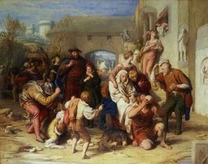人类的七个年龄，1835-8（石油） 作者 威廉·穆雷迪（William Mulready）